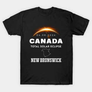 New Brunswick 2024 Total Solar Eclipse Canada T-Shirt